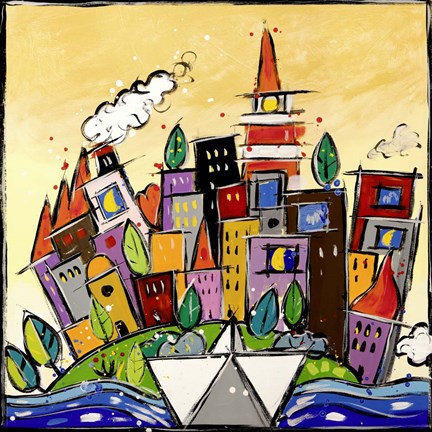 Framed Arrivato un Nuovo Giorno Print