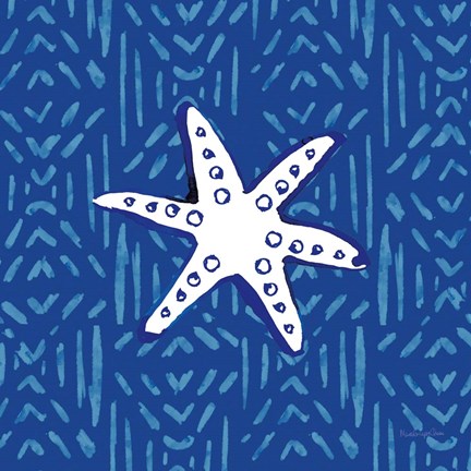 Framed Salty Waves X Print