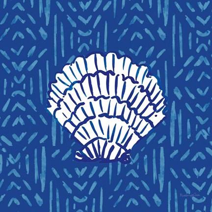 Framed Salty Waves VIII Print