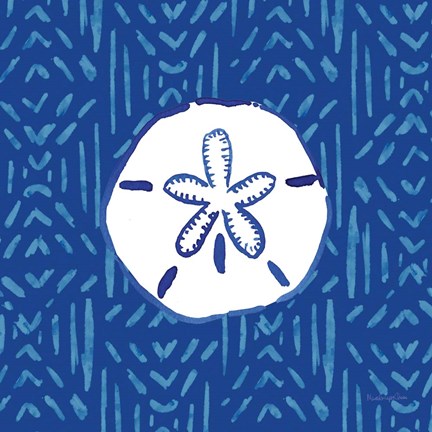 Framed Salty Waves VII Print