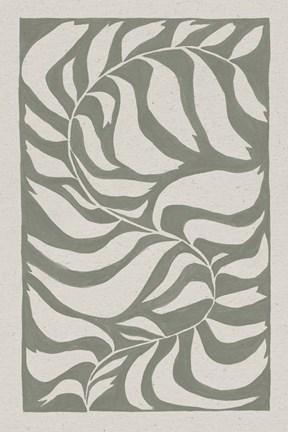 Framed Winding Vine Print