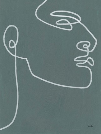 Framed About Face I Print