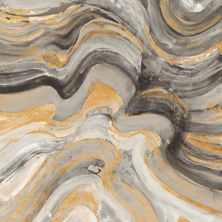 Framed Floating Lava Autumn Print