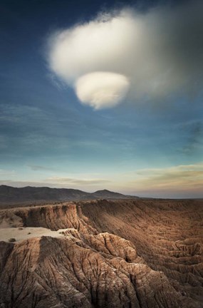 Framed Borrego Clouds Print