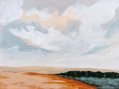 Framed Treeline Print