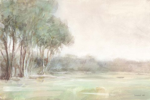 Framed High Summer Field Neutral Crop Print