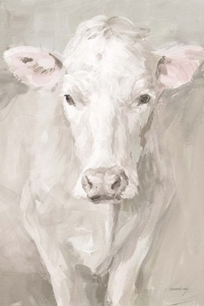 Framed Flossie Neutral Print