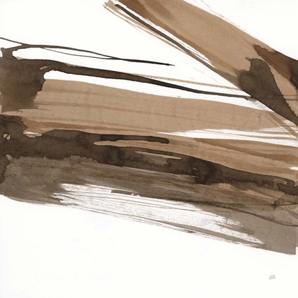 Framed Almost Stripes II Print