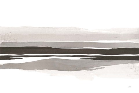 Framed Marbled Gray IV Print