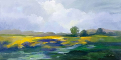 Framed Spring Green Print