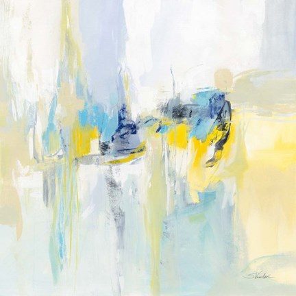 Framed Wheat Field Print