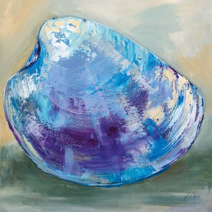 Framed Beach Comber II Print