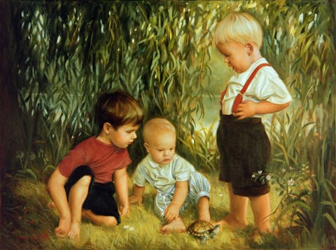 Framed New Friend Print