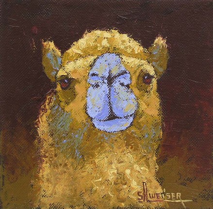 Framed Camel Print