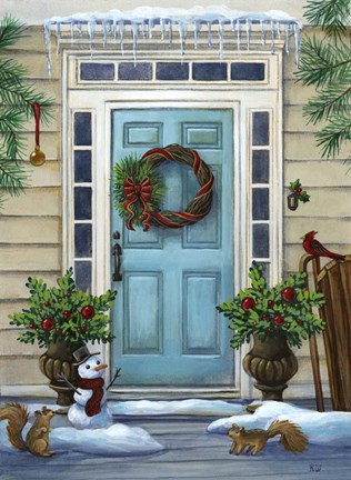 Framed Cheery Threshold II Print