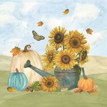 Framed Fall Sunshine VIII Print