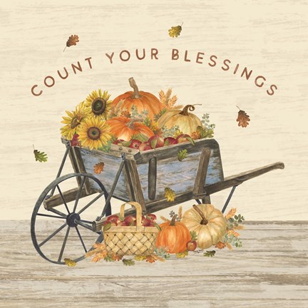 Framed Harvest Season XIII Print