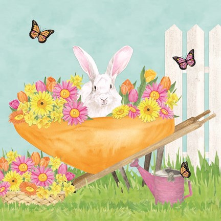 Framed Hoppy Spring VIII Print