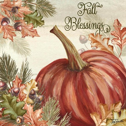 Framed October Symphony III Print