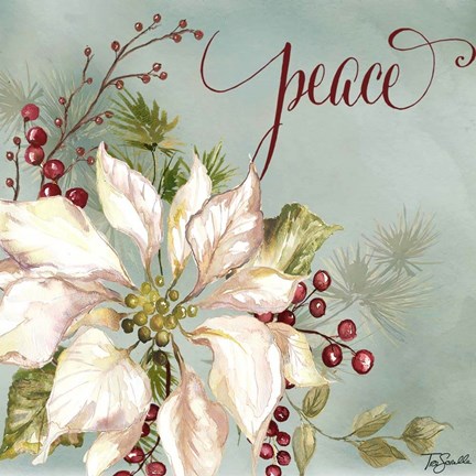 Framed Winter Joy III Print