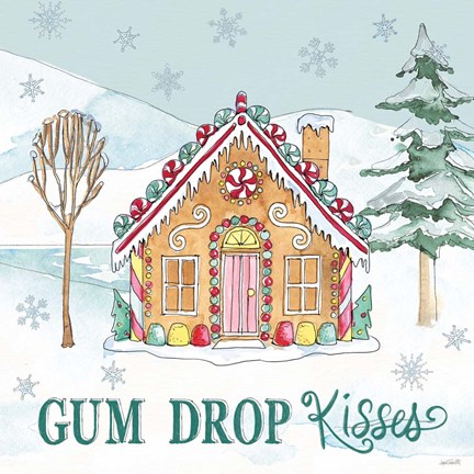 Framed Holiday Trimmings III Print