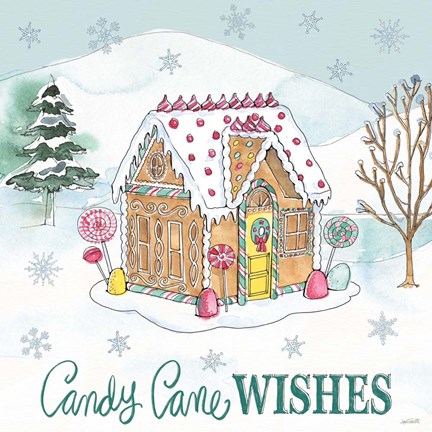 Framed Holiday Trimmings II Print