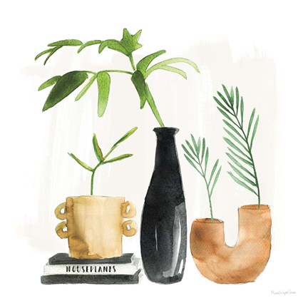 Framed Weekend Plants III Print