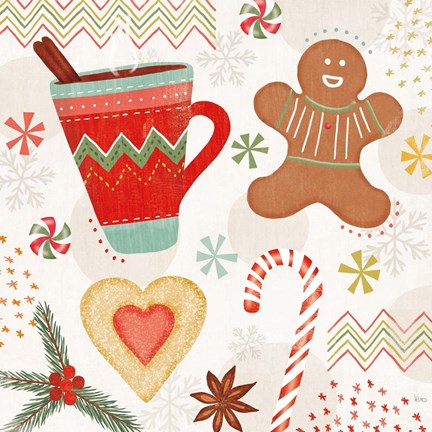 Framed Sweet Treats II Print