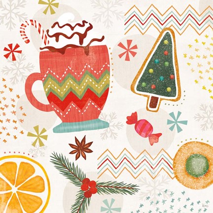 Framed Sweet Treats IV Print