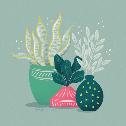 Framed Lush Life VIII Print