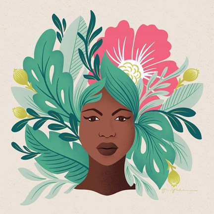 Framed Lush Life VI Print