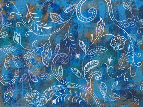 Framed Exotic Elegance I Print