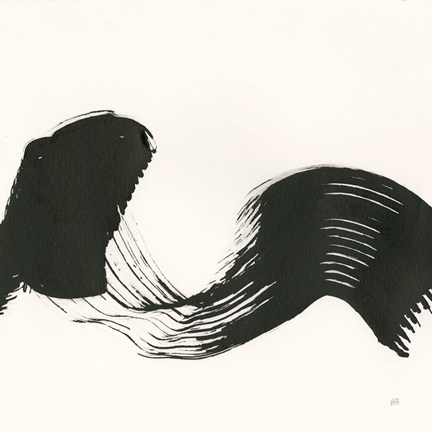 Framed Brushed I Print