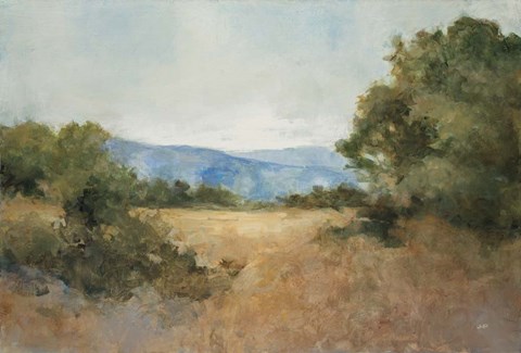 Framed August Fields Print