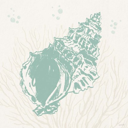 Framed Seaside Style XI Print