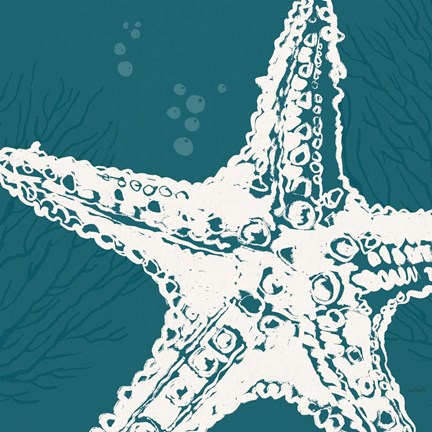 Framed Seaside Style XIII Print