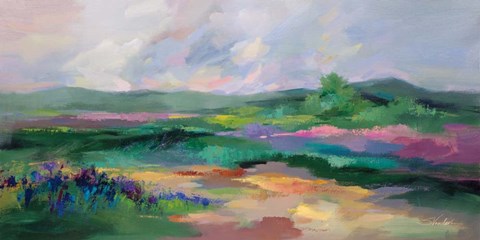 Framed April Slopes Print