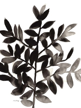 Framed Botanical with Nagi Fern No. 2 Print