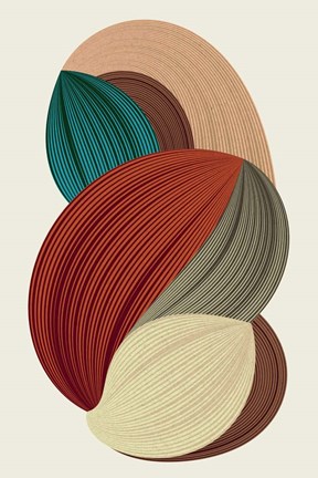 Framed Fibers 2 Print