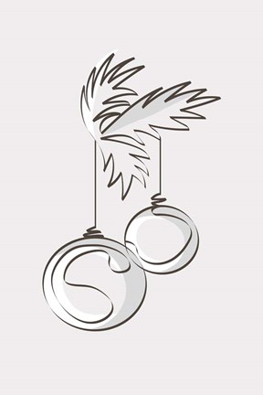 Framed Merry Christmas 3 Print