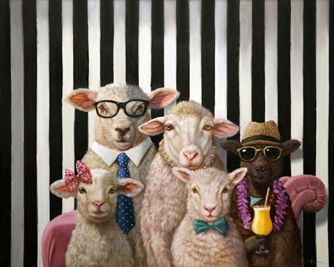 Framed Family Portrait Print