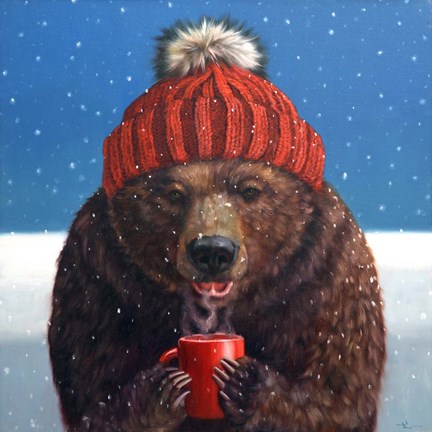 Framed First Sip Print