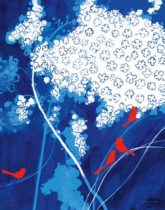 Framed Feather and Fluff Print