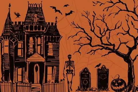 Framed Haunted I Print