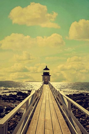 Framed Lighthouse Print