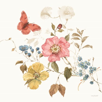 Framed Countryside III Print