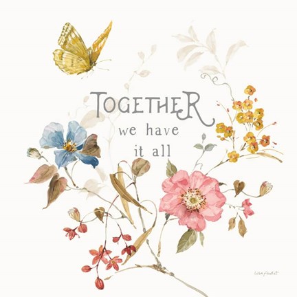 Framed Countryside VI Print