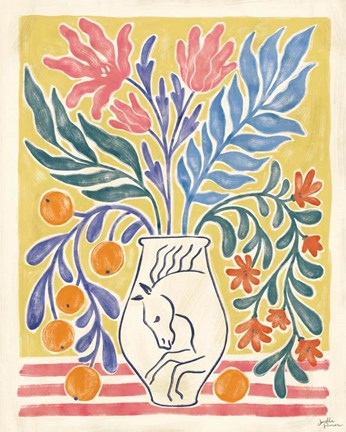 Framed Cyprus V Print