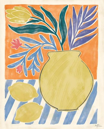 Framed Cyprus Still Life IV Print