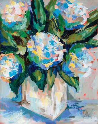 Framed White Wash Print